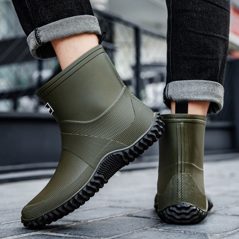 Fishing Boots - Sepatu Bot Hujan Pria Setengah Betis