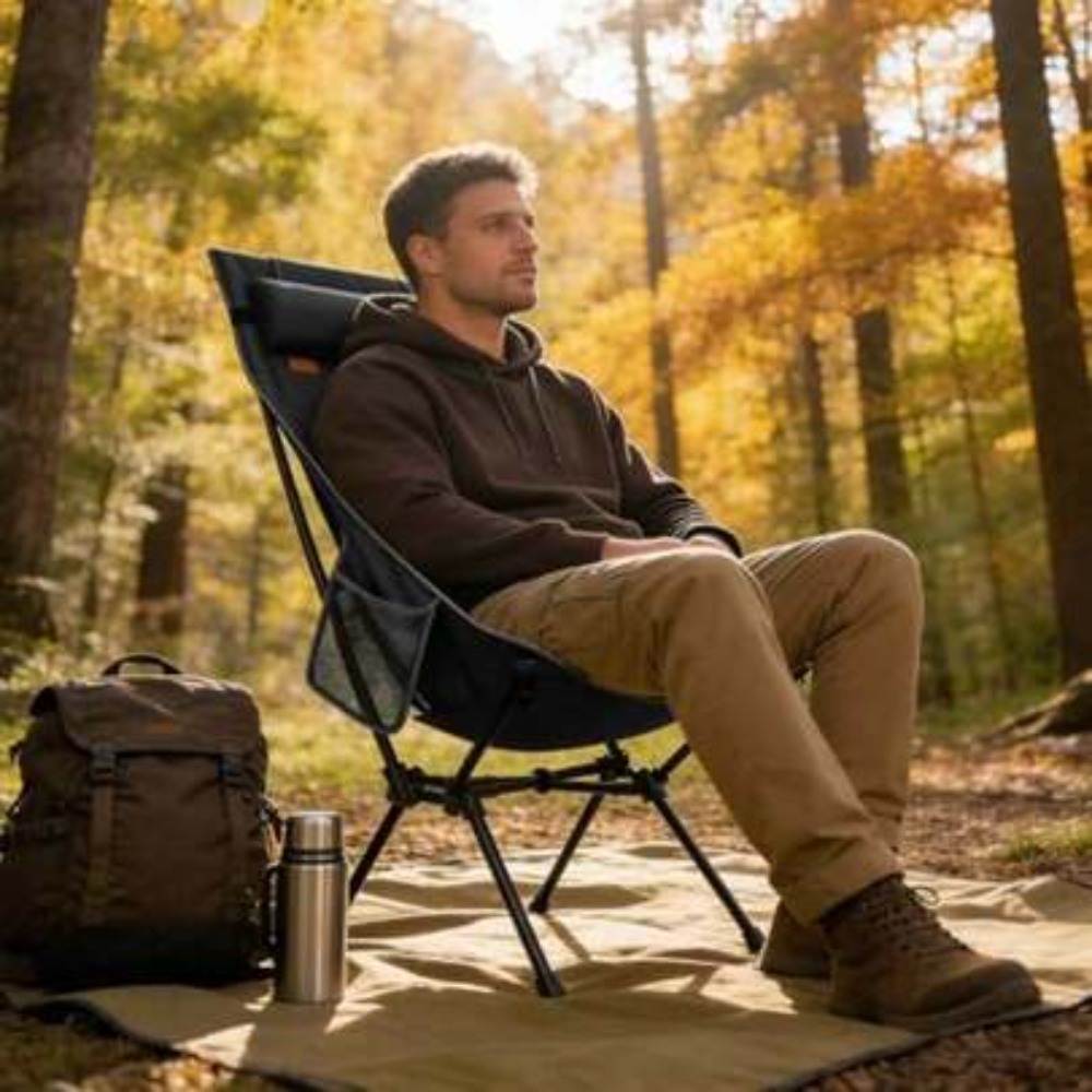 Fishing Backpack - Kursi Lipat Ultralight untuk Berkemah dengan