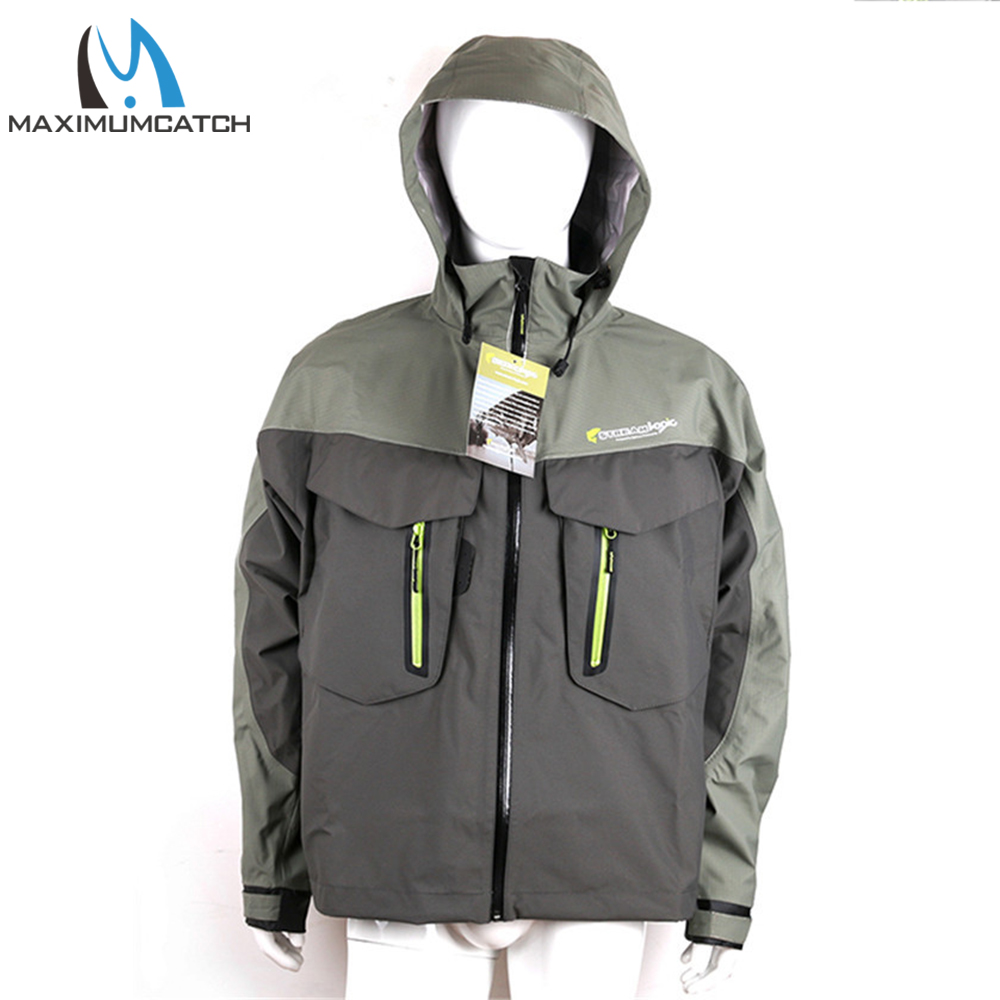 Fishing Waders - Maximumcatch Jaket Rendam Pancing Terbang Tahan